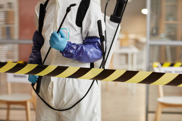 Professional Biohazard technician working in Howells, NE